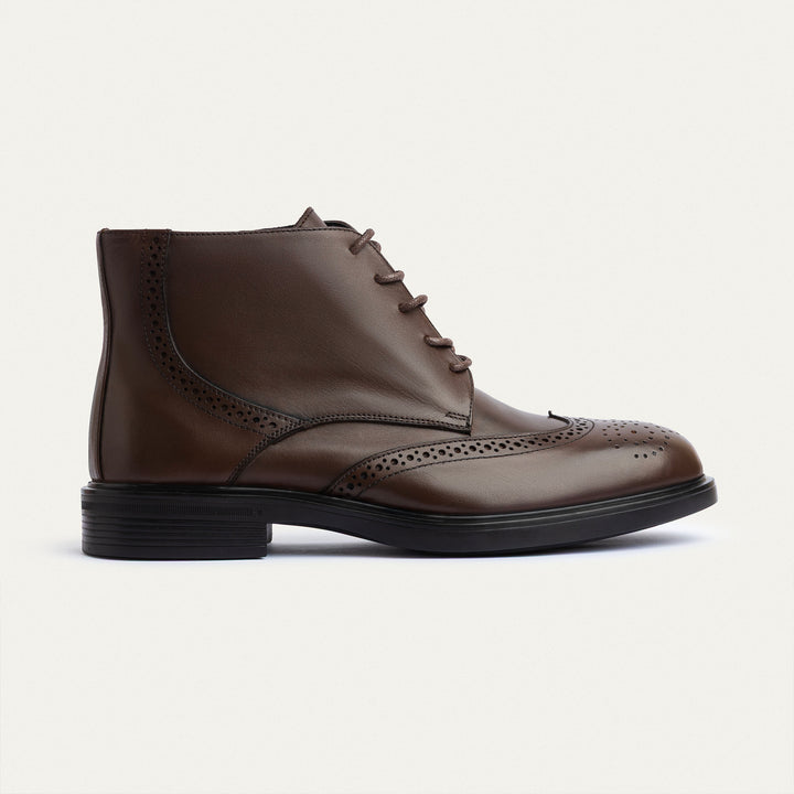 Oxford Crest Boots | Brown