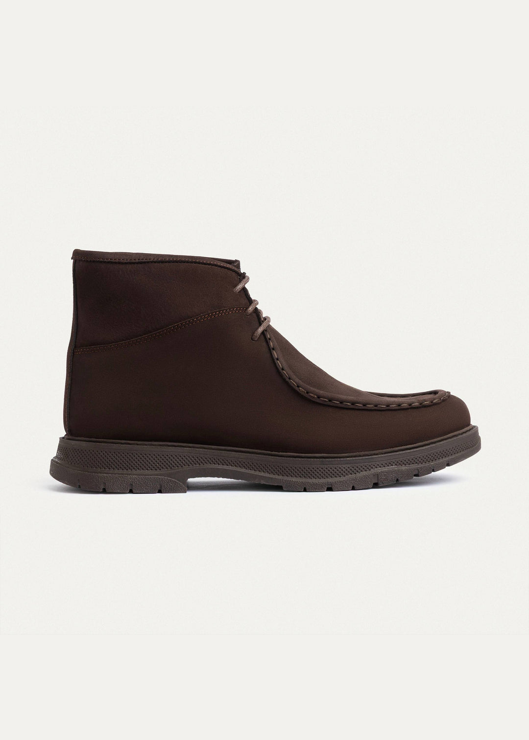 Achilles | Moc Toe Utility Boots | Brown