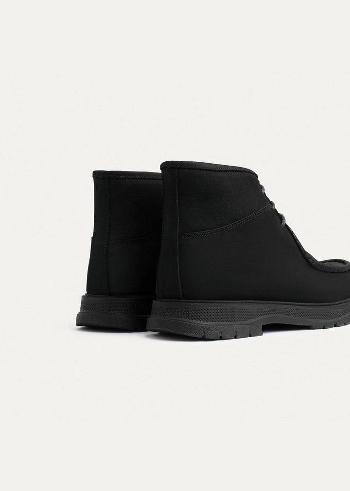 Moc Toe Utility Boots | Black