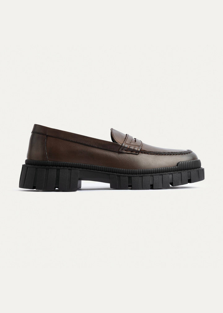 Achilles | Edge Loafers | Brown