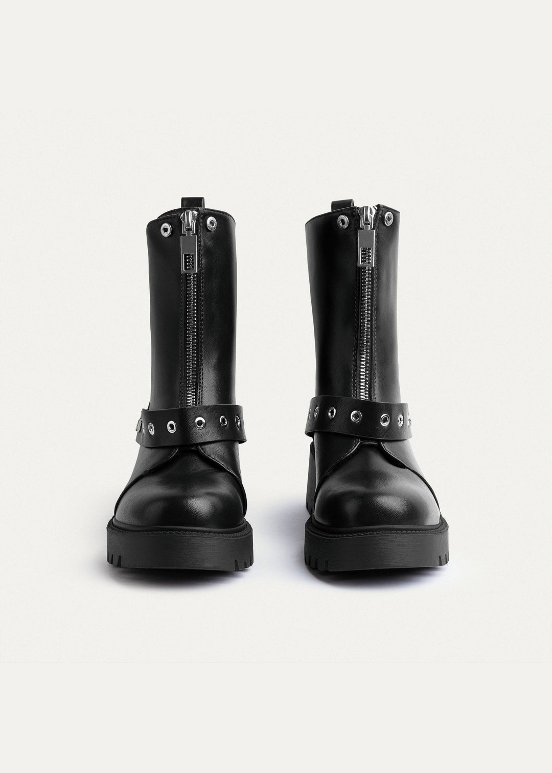 Achilles | Rebel Zip Combat Boots | Black