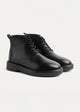 Heritage Brogue Leather Boots | Black