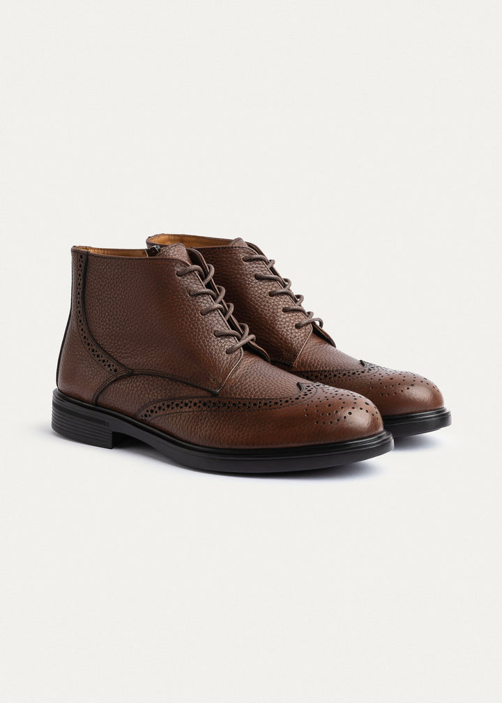Oxford Crest Boots | LightBrown