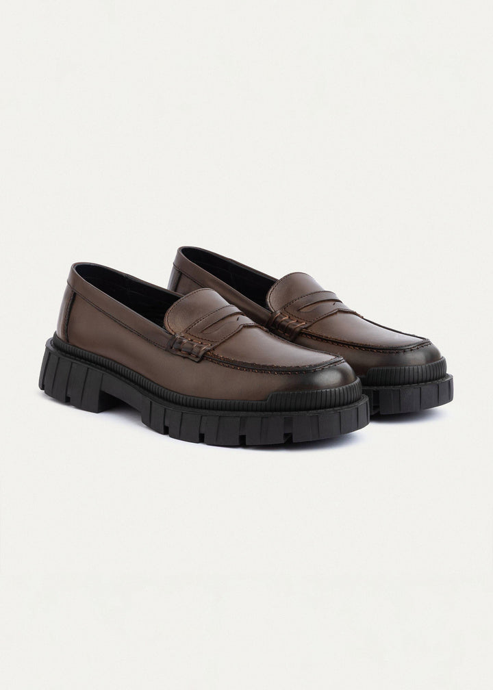 Achilles | Edge Loafers | Brown