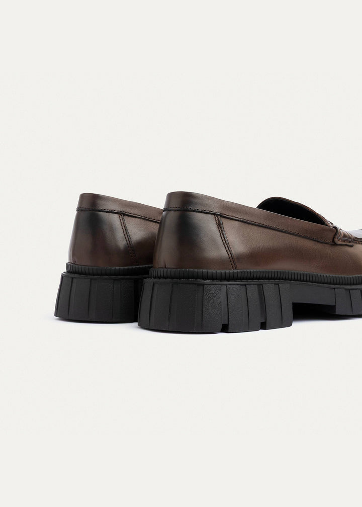 Achilles | Edge Loafers | Brown