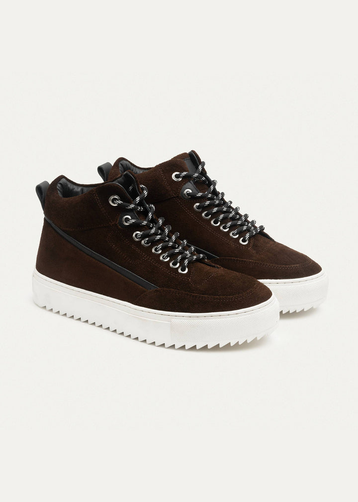 The L.Bird Legend Half Boot Sneakers  - Brown