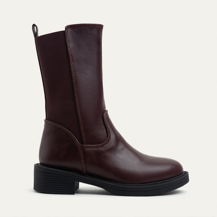 Talon Stride Chelsea Boots - Burgundy