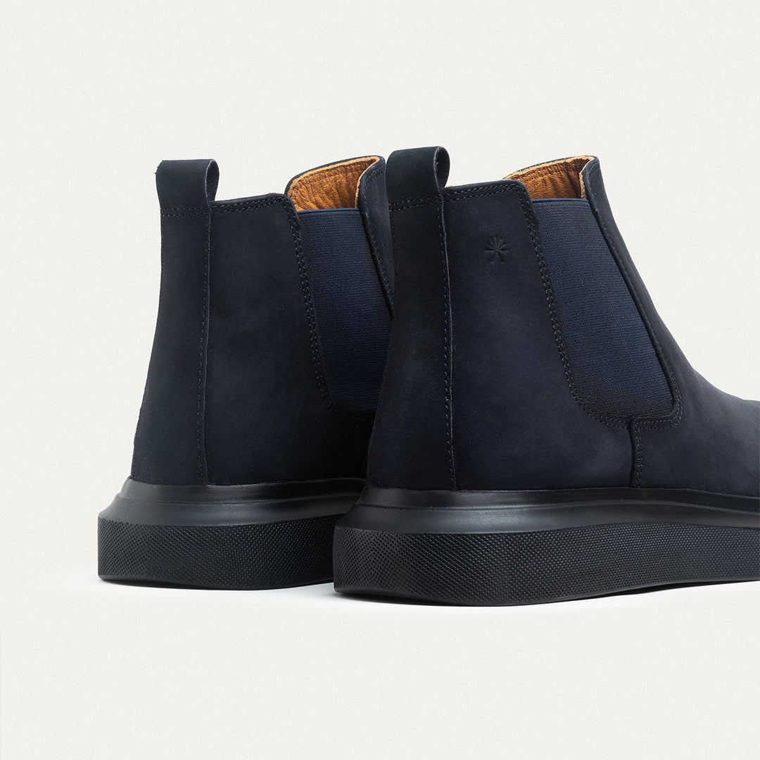 Achilles Urban Classic Chelsea Boots- Dark Blue