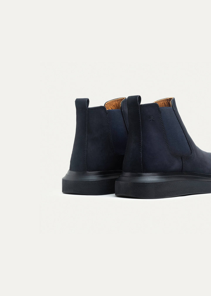 Achilles Urban Classic Chelsea Boots- Dark Blue