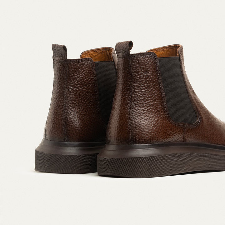 Achilles Urban Classic Chelsea Boots- Brown