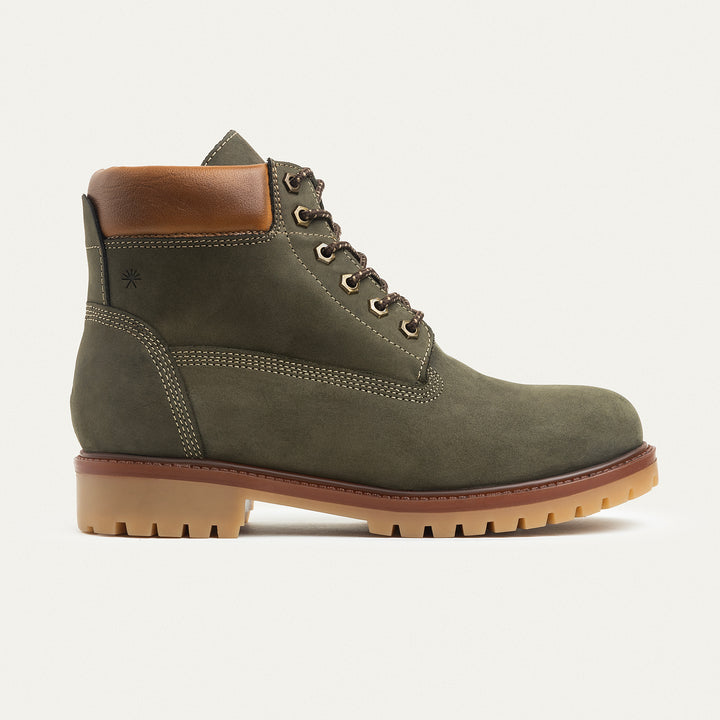 Achilles Overland Rugged Boots - Olive