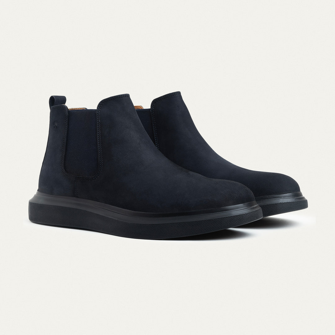 Achilles Urban Classic Chelsea Boots- Dark Blue