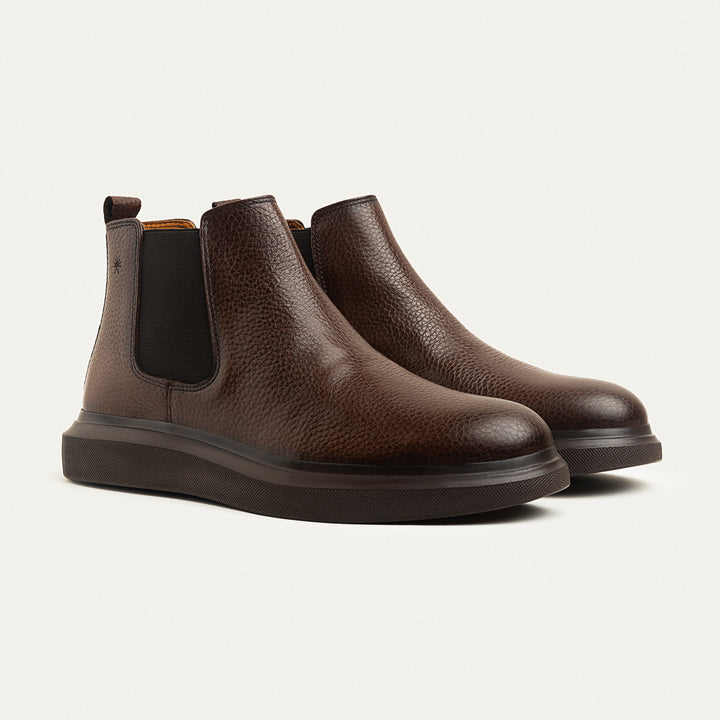 Achilles Urban Classic Chelsea Boots- Brown