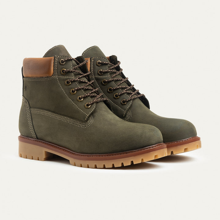 Achilles Overland Rugged Boots - Olive