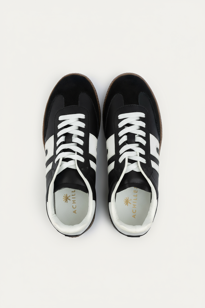 G-Sneakers Laceup Comfy Sneakers | Black