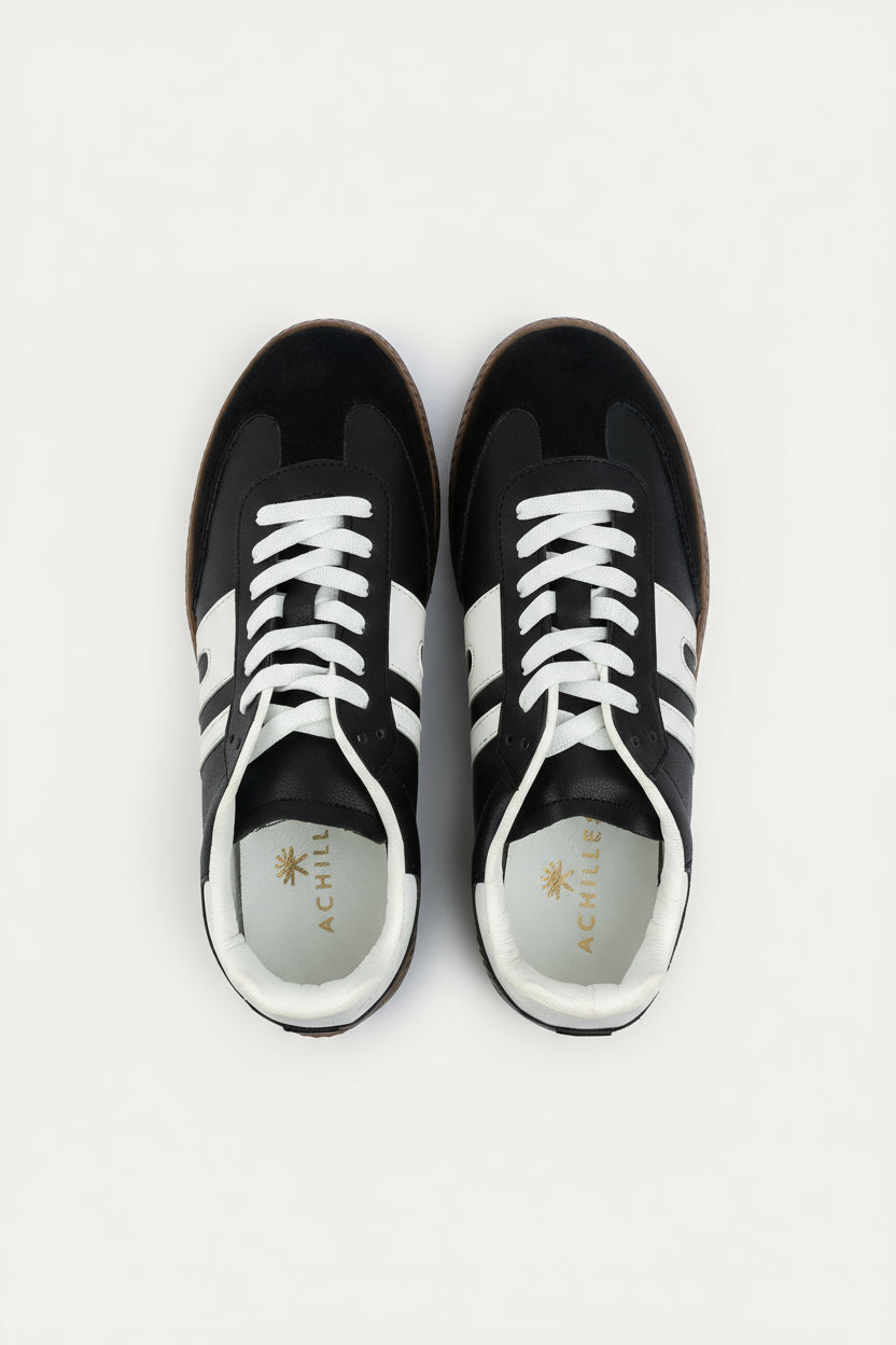 G-Sneakers | Laceup Comfy Sneakers - Black