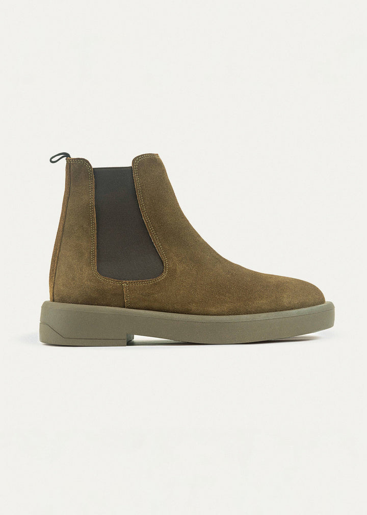 Rustic Luxe Chelsea Boots- Olive