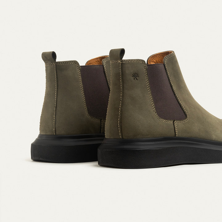 Achilles Urban Classic Chelsea Boots- Olive