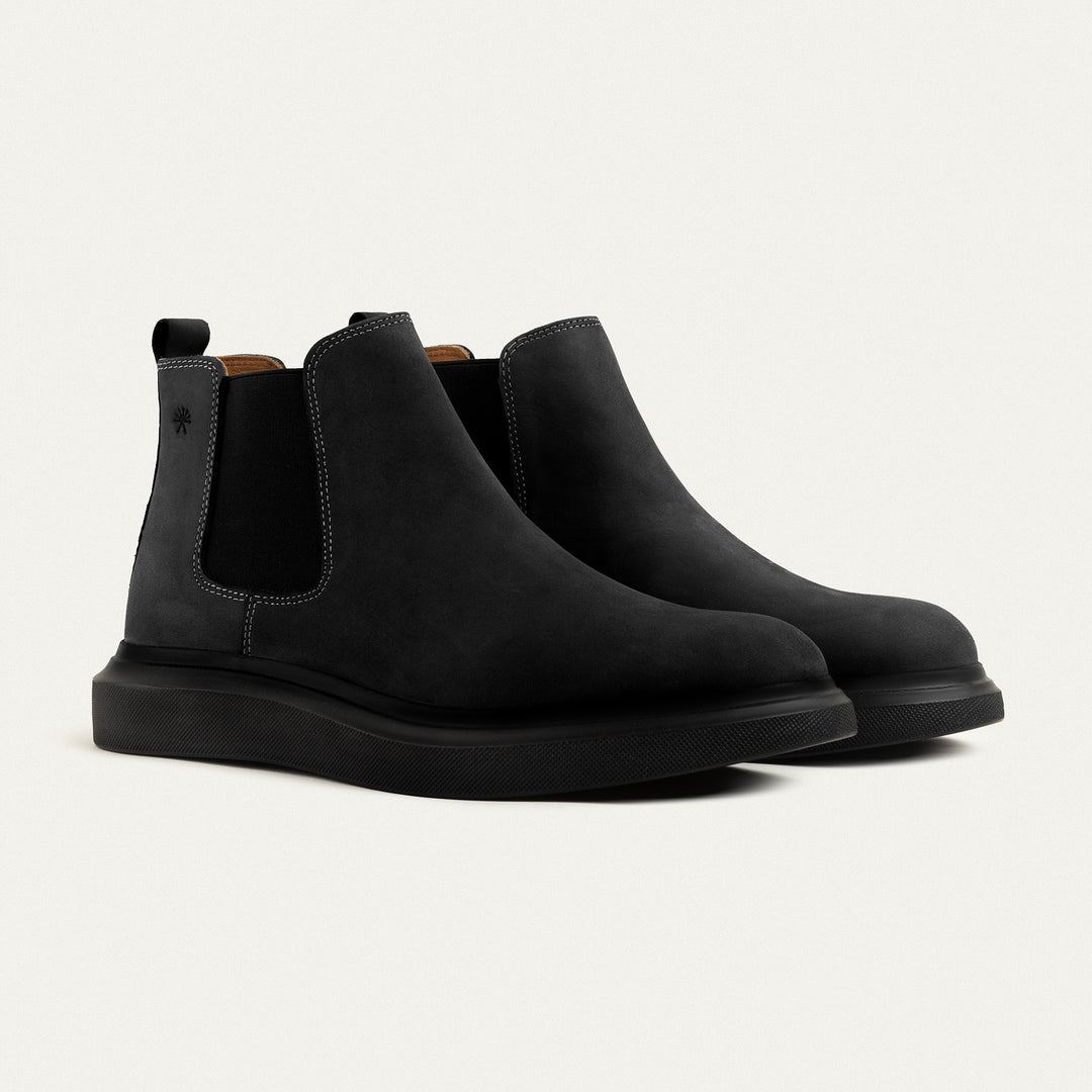 Achilles Urban Classic Chelsea Boots- black Suede