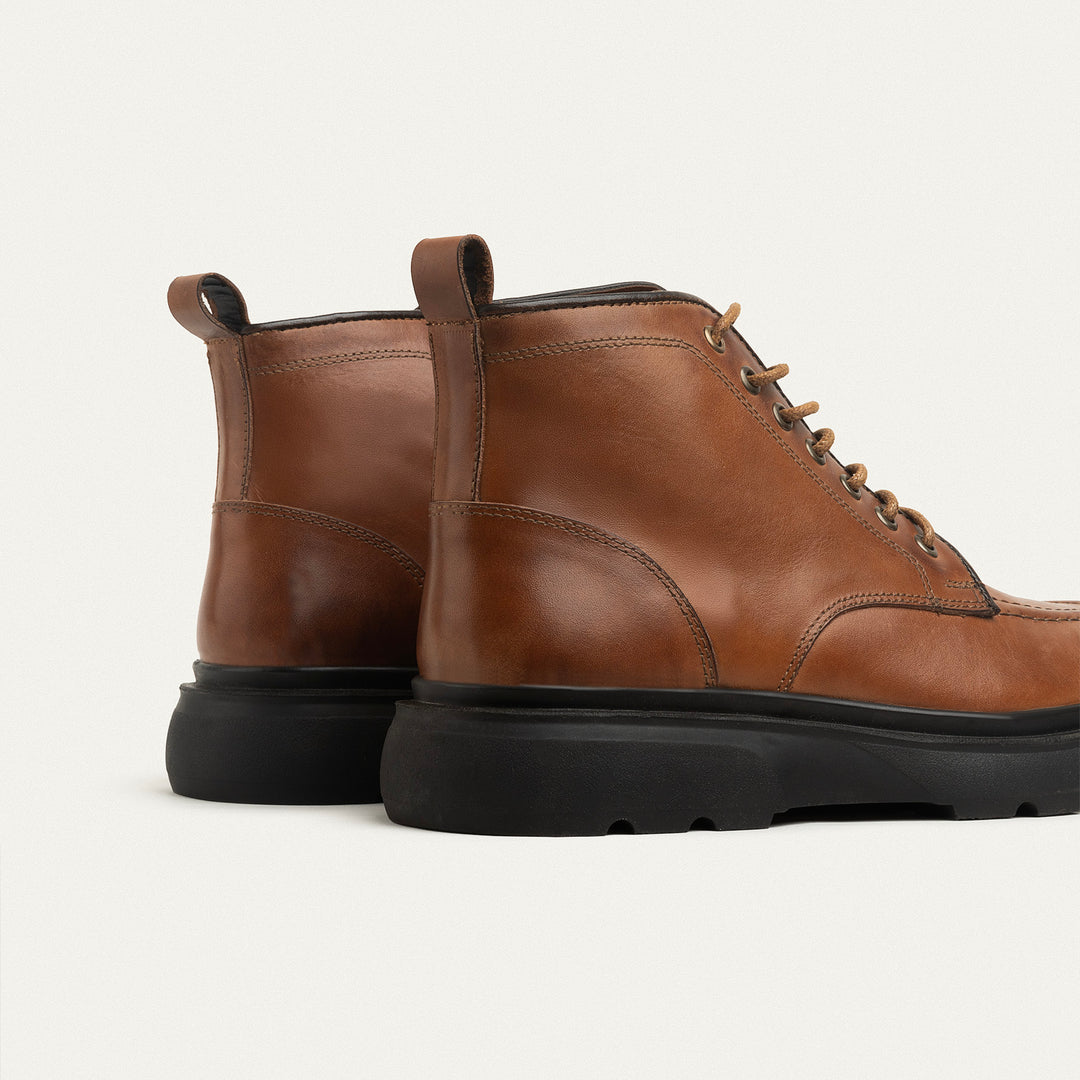 The Ranger Genuine Leather Half Boots - Havan