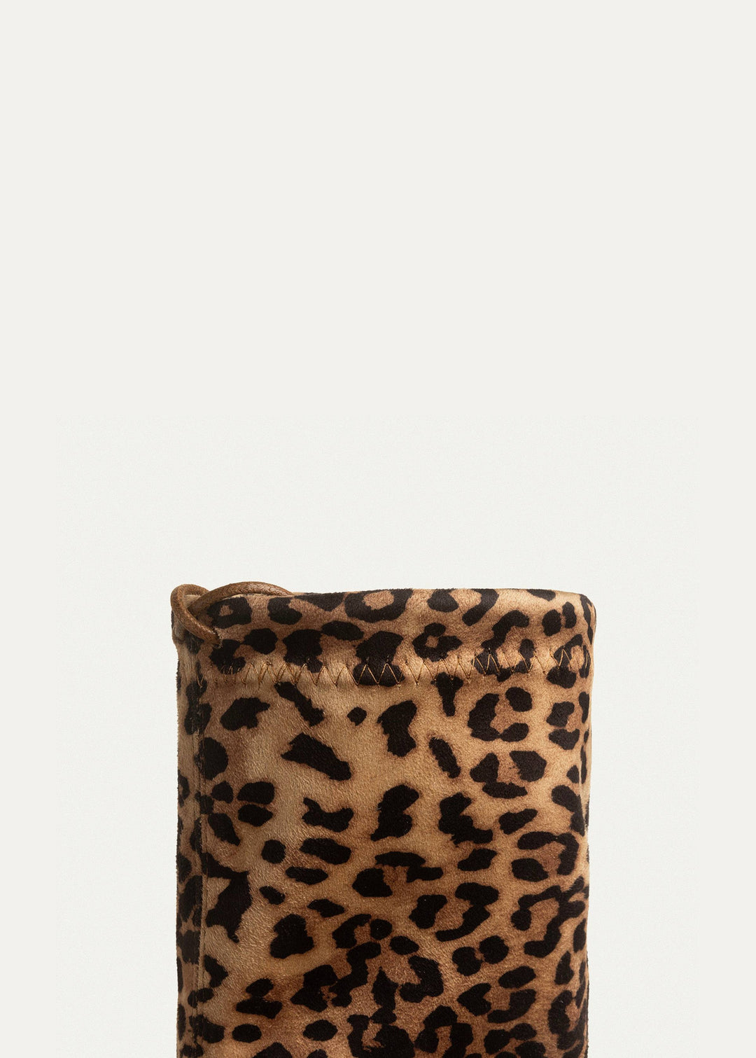 Sophia Suede Over-the-Knee Boots - Leopard