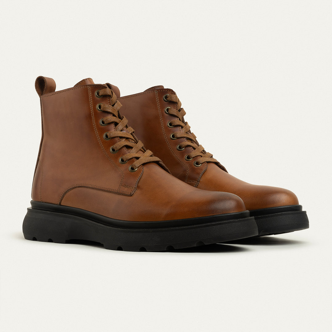 The Stompers Genuine Leather Half Boots - Havan