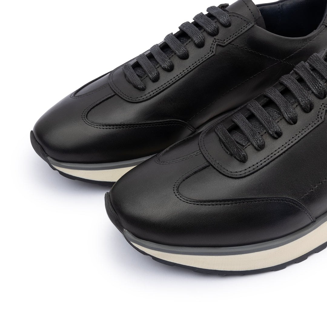 Achilles Pro | All Black Genuine Leather