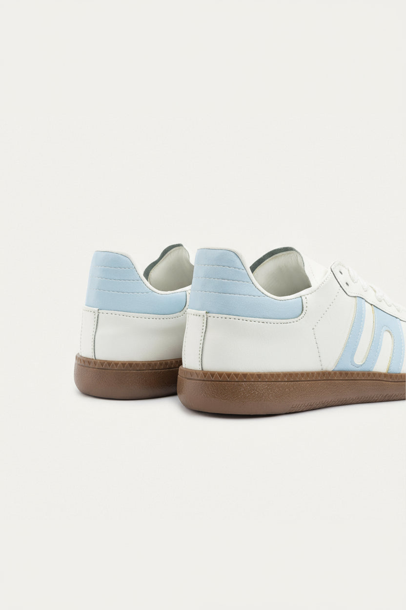 G-Sneakers | Laceup Comfy Sneakers - Baby Blue