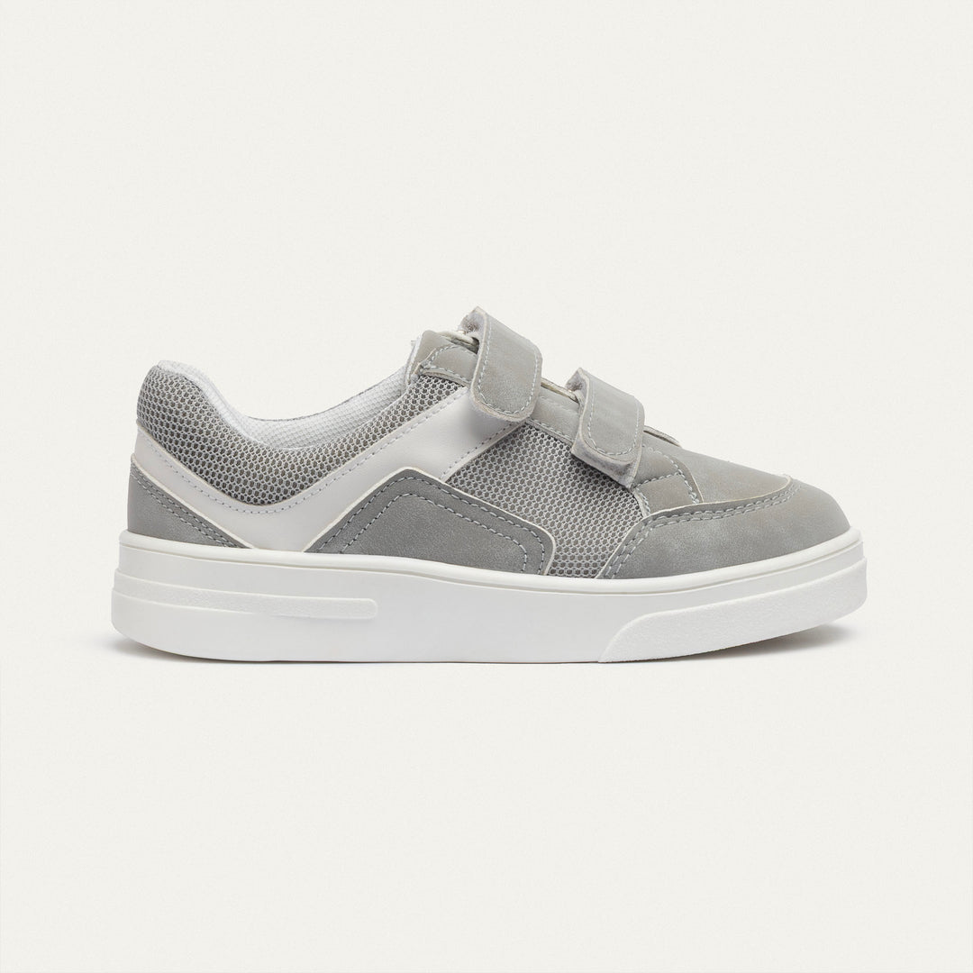 Achilles Kids | Daydream – Gray (Twin-Strap Sneakers) – Your Dream Shoe, Real Easy