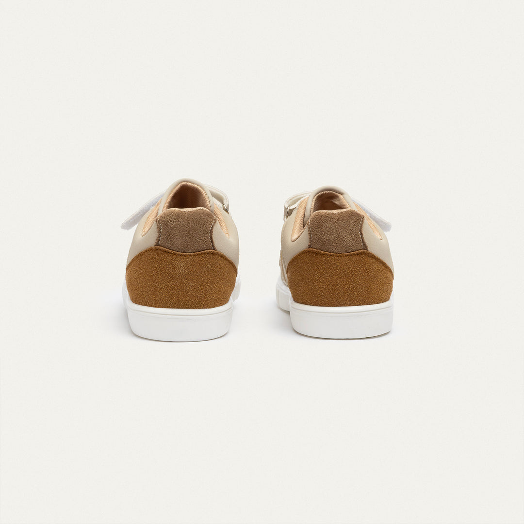 Achilles Kids | Rocket Court – Beige Bolt (Quick-Strap)