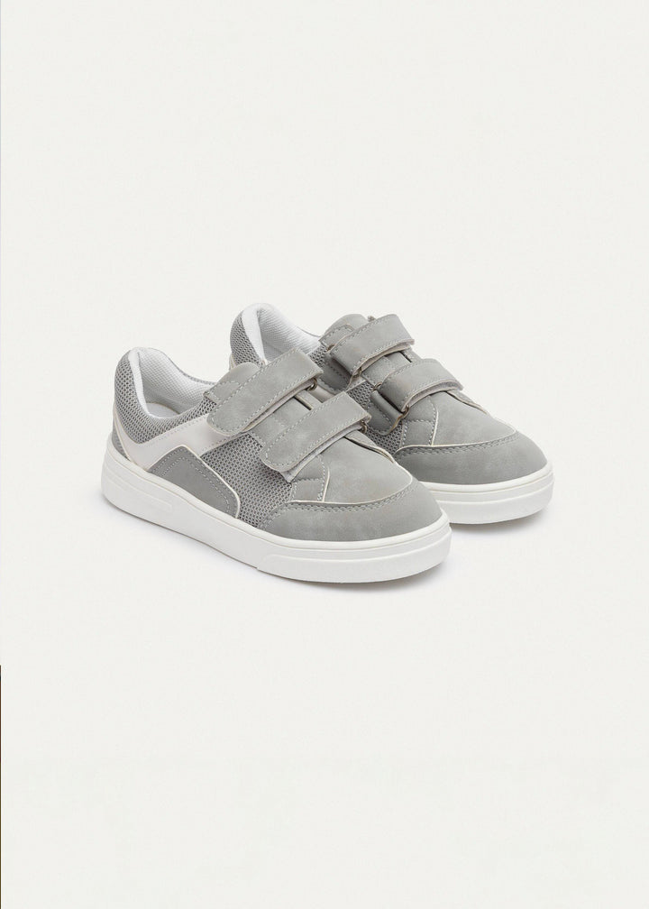 Achilles Kids | Daydream – Gray (Twin-Strap Sneakers) – Your Dream Shoe, Real Easy