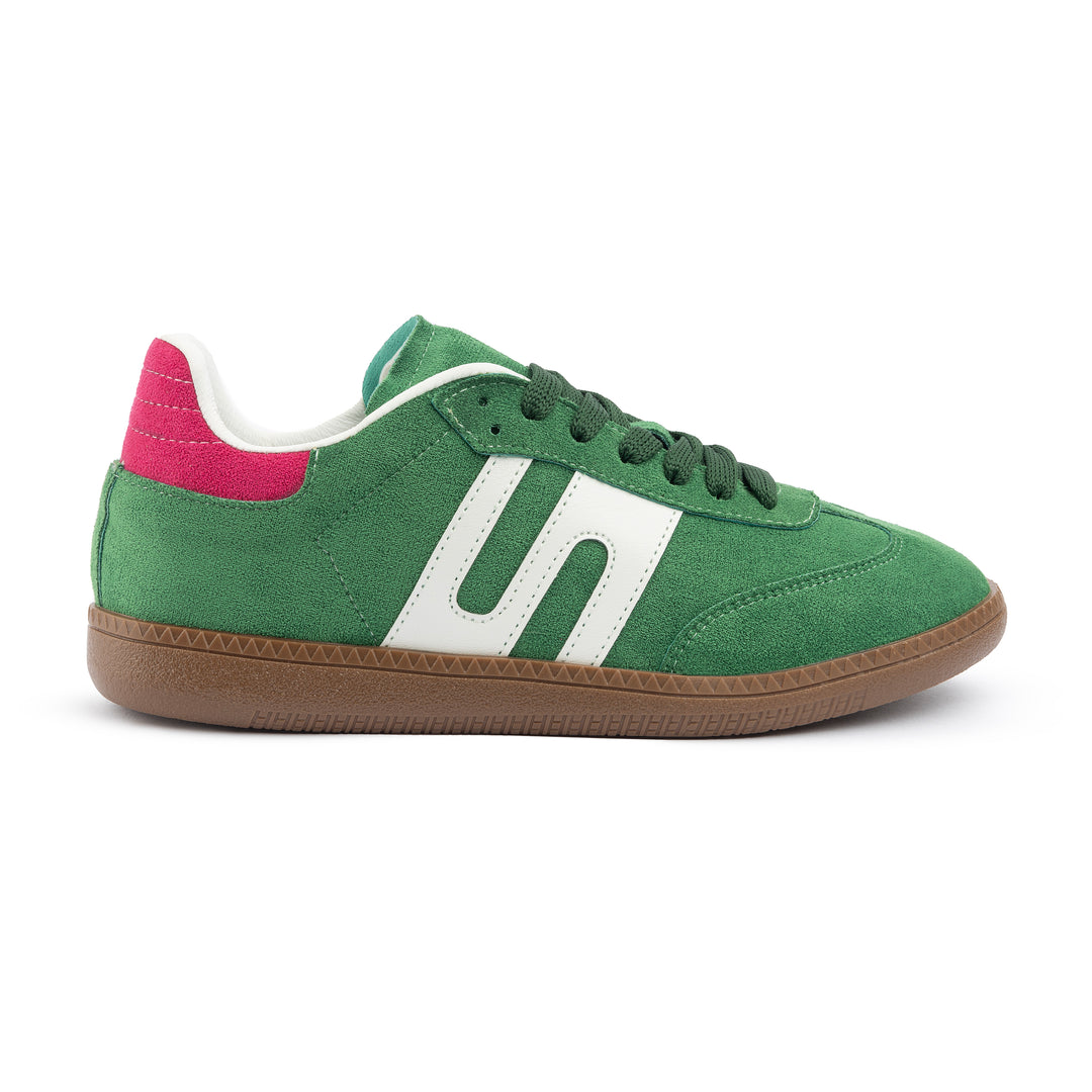 G-Sneakers | Laceup Comfy Sneakers - Green