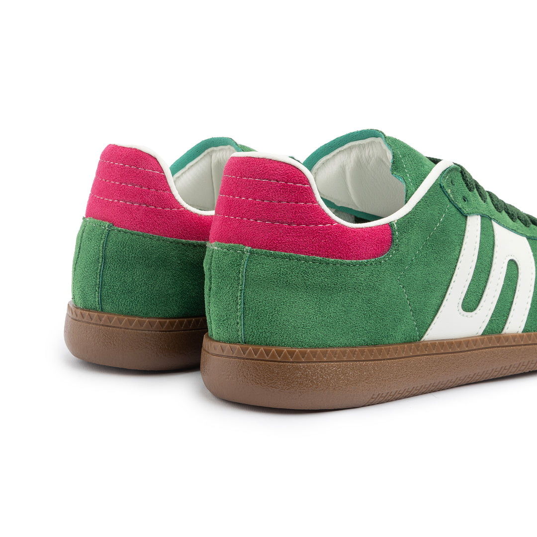 G-Sneakers | Laceup Comfy Sneakers - Green