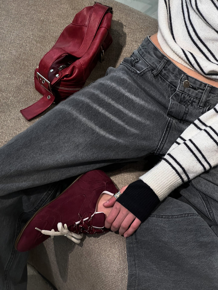 G-Sneakers Vogue | Burgundy