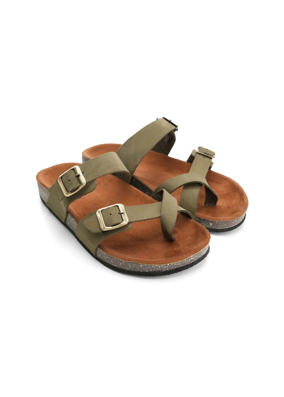 Mayari Soft Footbed Sandals | Olive