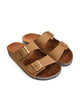 Arizona Soft Footbed Double Buckle Sandals | Sandy Brown