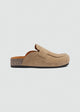 Slip-On Loafer Mule - Beige
