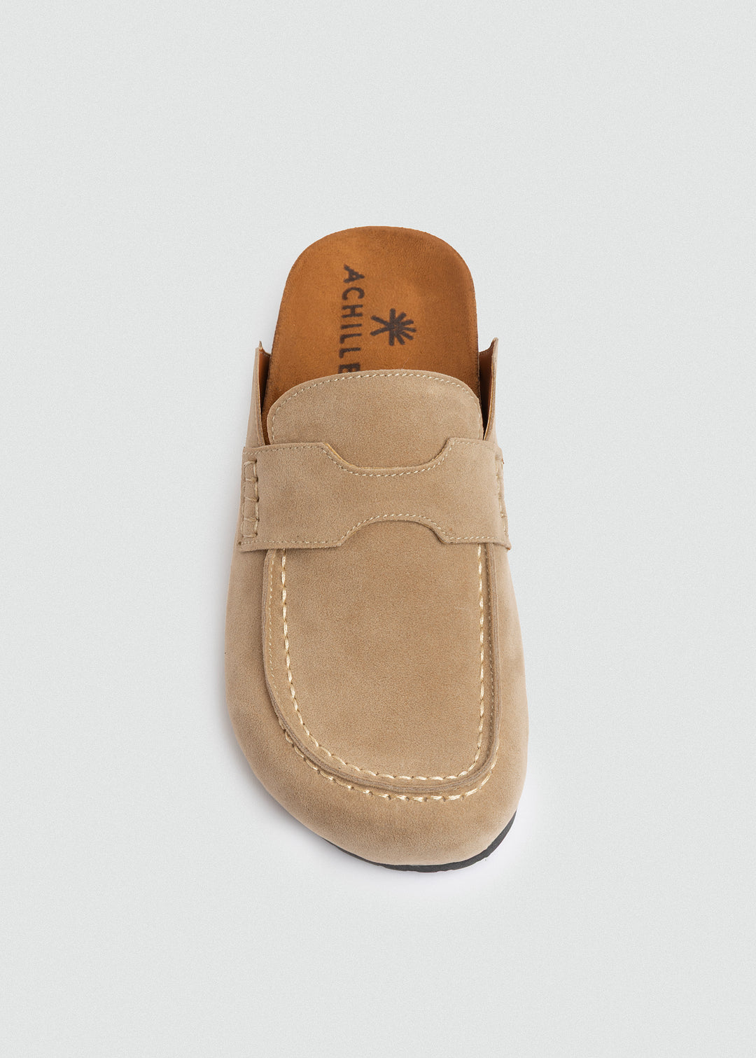 Slip-On Loafer Mule - Beige