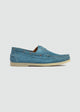 Classic Boat Shoes - Suede Sky Blue