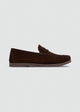 Slip-On Classic Boat Shoes - Suede Brown