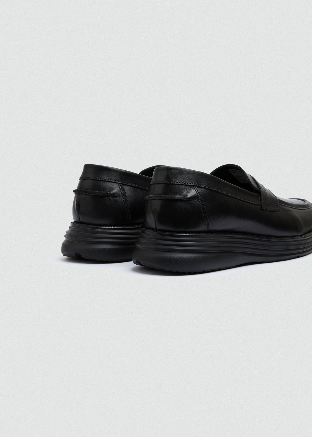 Penny Loafer - Black - back