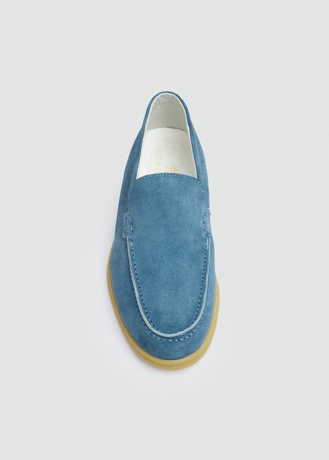 Soft Loafers - Suede Ink Blue - top view
