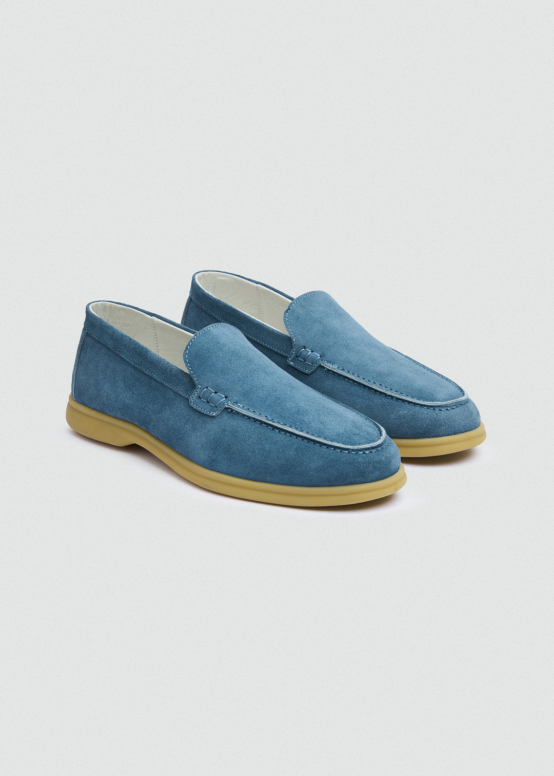 Soft Loafers - Suede Ink Blue - pair