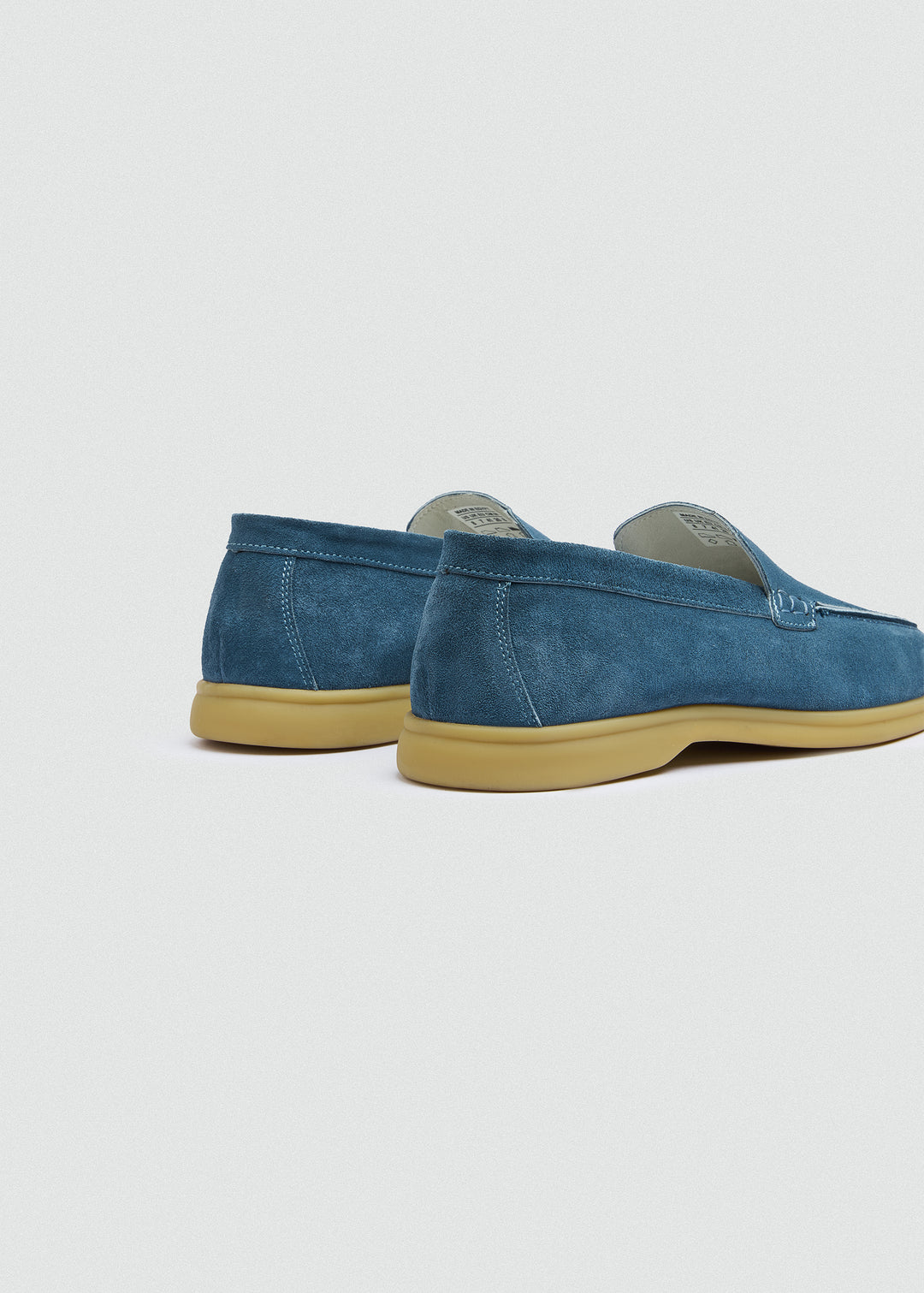 Soft Loafers - Suede Ink Blue - back