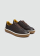 Retro Suede Sneaker - Textured Brown