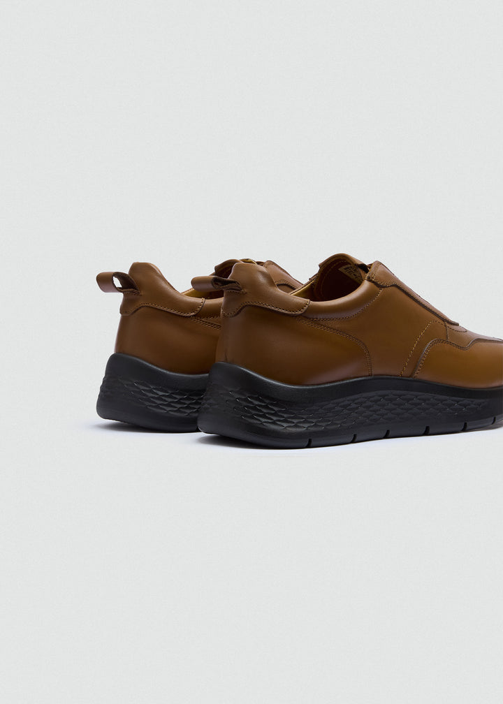Comfort Slip-On Sneaker - Tan - back