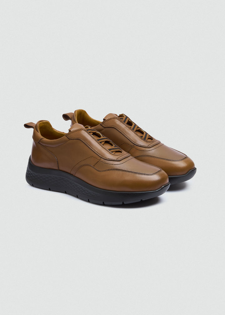 Comfort Slip-On Sneaker - Tan - pair