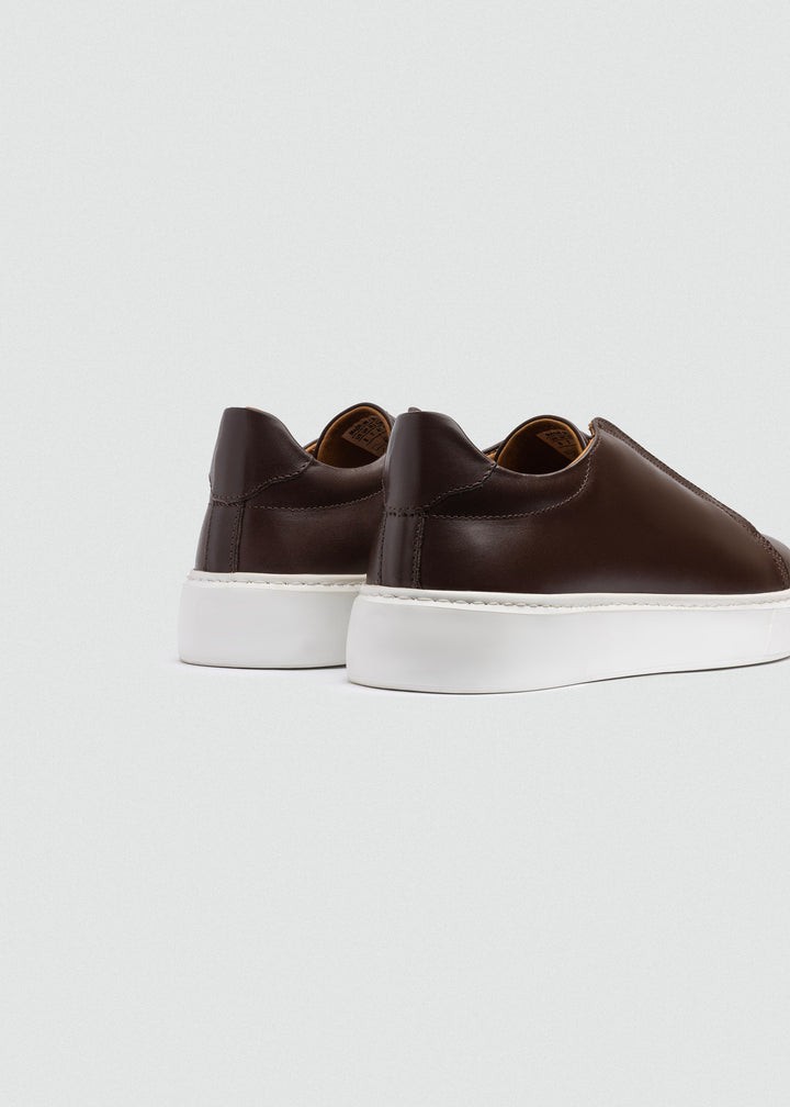 Lightweight Slip-On Sneaker in Brown