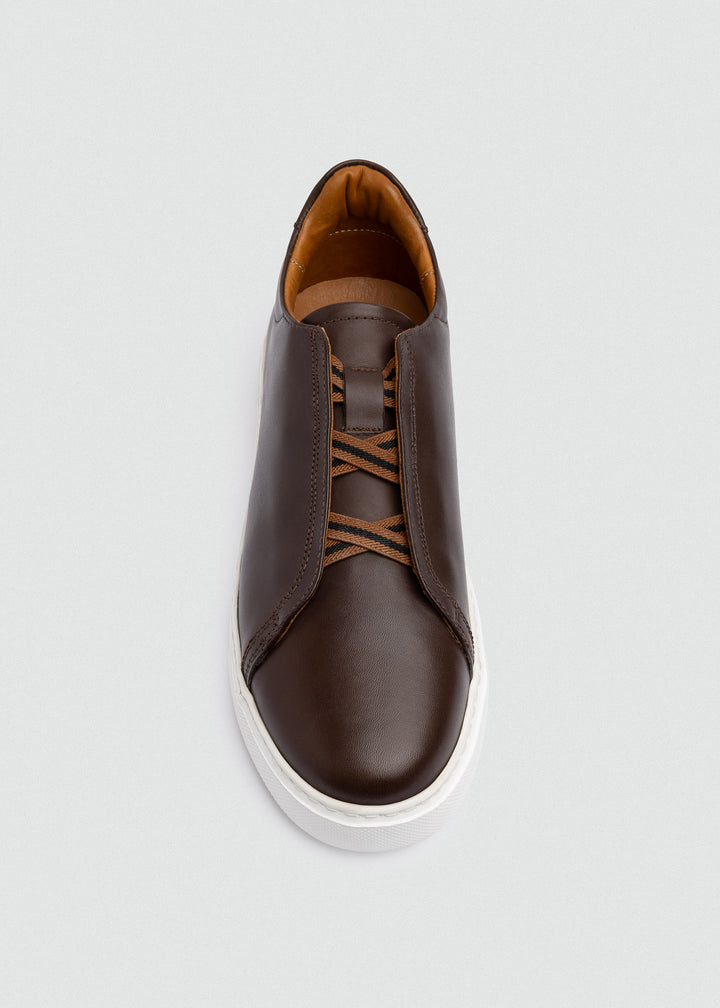 Lightweight Slip-On Sneaker in Brown