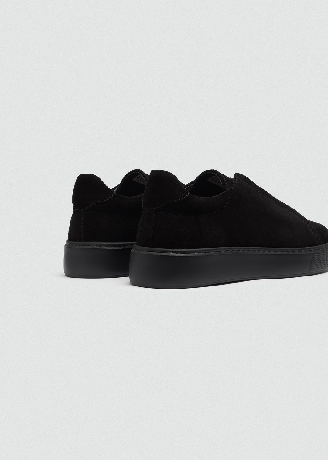 Lightweight Slip-On Sneaker - Suede Black - back